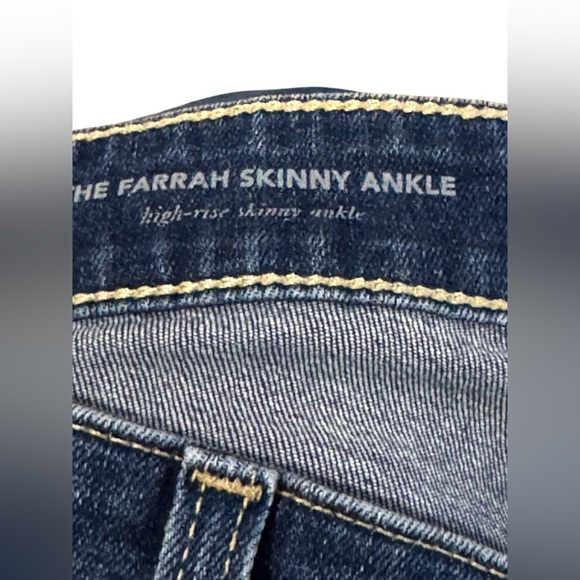 Ag Adriano Goldschmied Blue Skinny Jeans 32 R - Picture 5 of 7